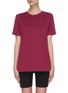 Main View - Click To Enlarge - ACNE STUDIOS - Face patch cotton T-shirt