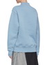 Back View - Click To Enlarge - ACNE STUDIOS - Face patch collar sweatshirt