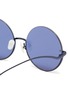 Detail View - Click To Enlarge - FOR ART'S SAKE - Oceana' oval metal frame sunglasses