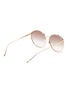 Figure View - Click To Enlarge - FOR ART'S SAKE - Bubble' oversized round metal frame sunglasses