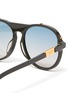Detail View - Click To Enlarge - FOR ART'S SAKE - General' acetate aviator frame sunglasses
