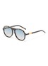 Main View - Click To Enlarge - FOR ART'S SAKE - General' acetate aviator frame sunglasses