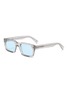 Main View - Click To Enlarge - SUPER - Augusto' contrast acetate D frame sunglasses