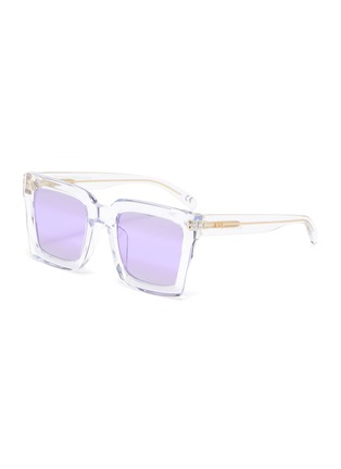 Main View - Click To Enlarge - SUPER - 'Ancora' acetate square frame sunglasses