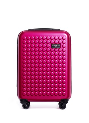 Main View - Click To Enlarge - DOT-DROPS - X-tra Light 21" carry-on suitcase - Metallic pink