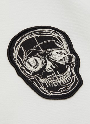  - ALEXANDER MCQUEEN - Skull badge cotton T-shirt