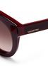 Detail View - Click To Enlarge - VALENTINO GARAVANI - Rockstud round-frame plastic sunglasses