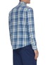Back View - Click To Enlarge - BARENA - Teti Saltaro' check plaid cotton shirt