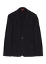 Main View - Click To Enlarge - BARENA - 'Torceo Marengo' notch lapel casual wool jersey blazer