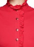 Detail View - Click To Enlarge - TORY BURCH - Lidia ruffle sleeveless polo top