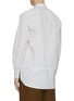 Back View - Click To Enlarge - BARENA - French collar pinstripe cotton shirt