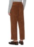 Back View - Click To Enlarge - BARENA - Corduroy crop pants