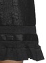 Detail View - Click To Enlarge - KENZO - Rib insert lurex cloqué flounce dress