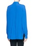 Back View - Click To Enlarge - NO.21 - Rose pailette embellished colourblock shirt
