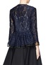 Back View - Click To Enlarge - MSGM - Lace peplum jacket