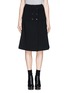 Main View - Click To Enlarge - PROENZA SCHOULER - Wool blend A-line midi skirt