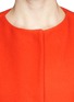 Detail View - Click To Enlarge - MSGM - Red wool coat