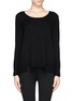 Main View - Click To Enlarge - THE ROW - 'Camille' notched cashmere sweater