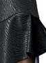 Detail View - Click To Enlarge - MSGM - Embossed neoprene dress with gauze layer