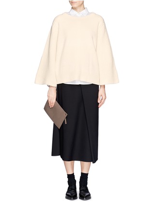 Figure View - Click To Enlarge - THE ROW - 'Astya' wool-cashmere knit sweater