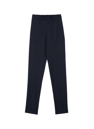 Main View - Click To Enlarge - INCOTEX - Pinstripe Stretch Flannel Pants