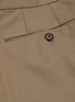  - RING JACKET - Pleat side tab tailored pants