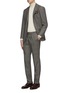 Figure View - Click To Enlarge - RING JACKET - Notch lapel check wool suit