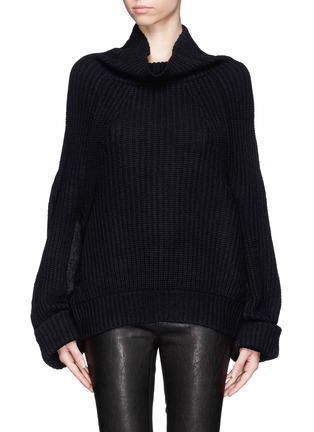 Main View - Click To Enlarge - TOGA ARCHIVES - Rib knit oversize sweater