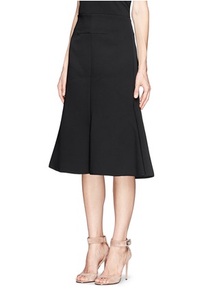 Front View - Click To Enlarge - ELLERY - 'Pagoda' high waist flute skirt