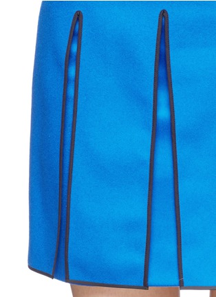 Detail View - Click To Enlarge - KENZO - Cutout flap skirt
