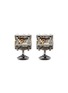 Main View - Click To Enlarge - TATEOSSIAN - Framed vintage skeleton cufflinks