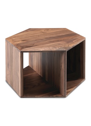 Main View - Click To Enlarge - WEWOOD - Hexa Walnut Wood Coffee Table