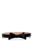 Main View - Click To Enlarge - ALAÏA - Python leather bow belt