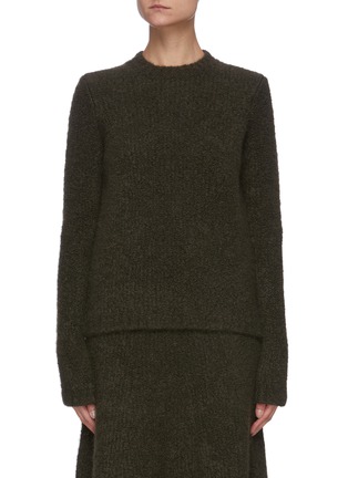 Main View - Click To Enlarge - GABRIELA HEARST - 'Philippe' boucle knit cashmere sweater