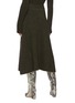 Back View - Click To Enlarge - GABRIELA HEARST - 'Pablo' cashmere boucle knit cashmere skirt