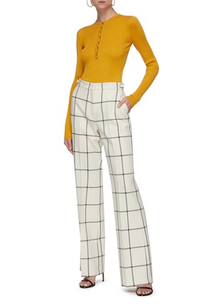 Figure View - Click To Enlarge - GABRIELA HEARST - 'Jenny' rib knit top