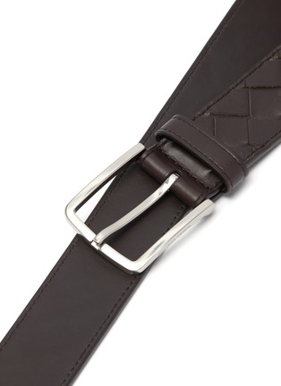 Detail View - Click To Enlarge - BOTTEGA VENETA - Intrecciato leather belt