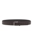 Main View - Click To Enlarge - BOTTEGA VENETA - Intrecciato leather belt