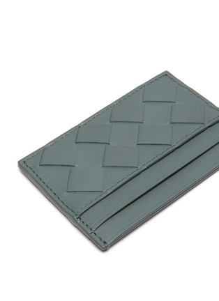 Detail View - Click To Enlarge - BOTTEGA VENETA - Intrecciato leather cardholder