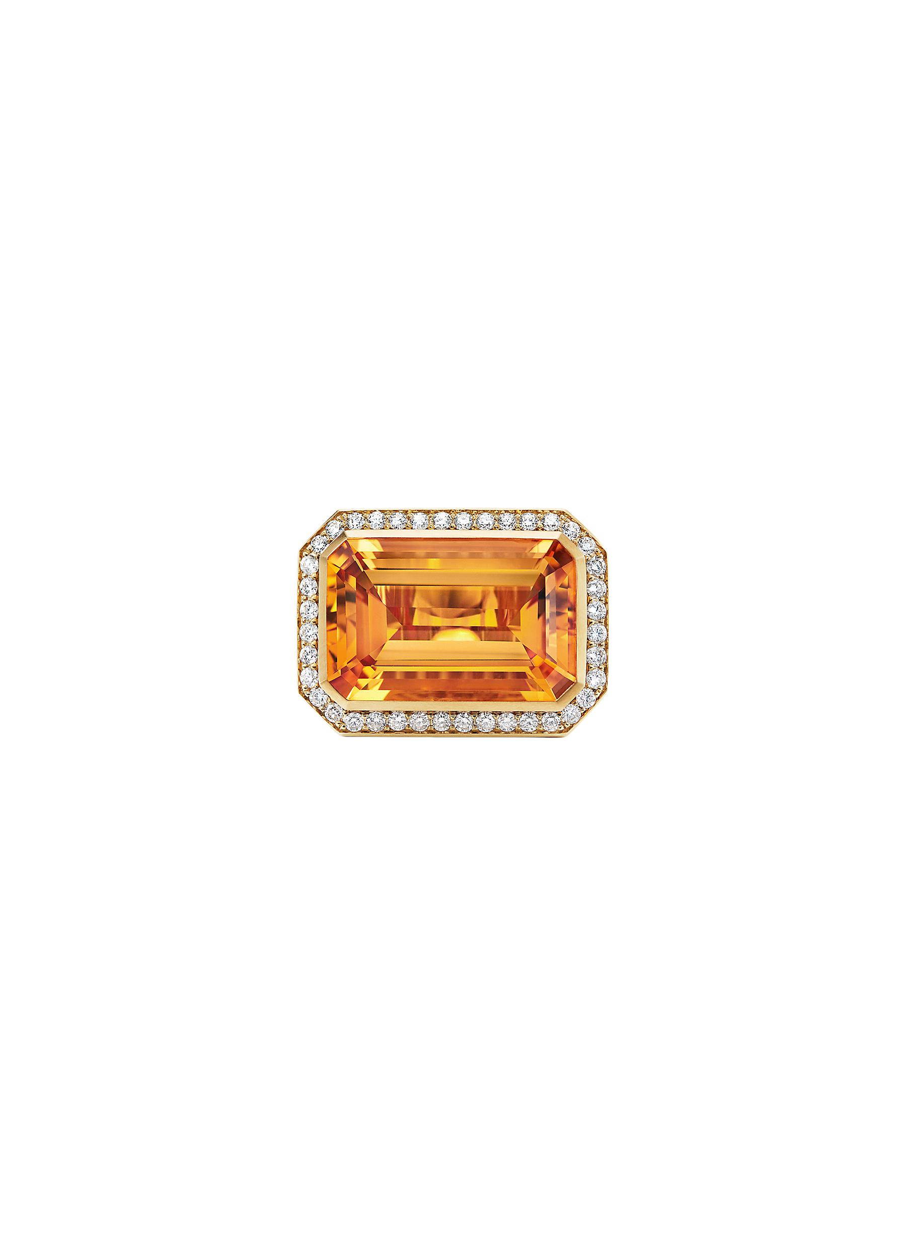 diamond citrine