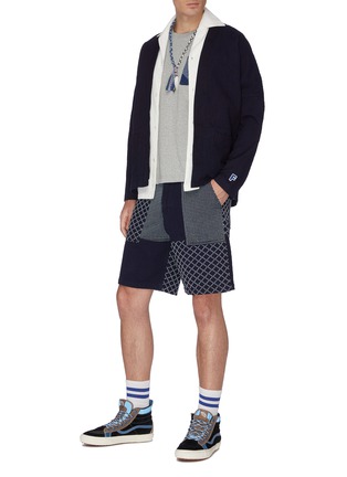 Figure View - Click To Enlarge - FDMTL - Patchwork shorts