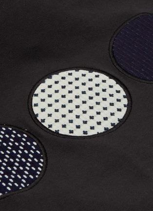  - FDMTL - Sashiko circle patch logo print T-shirt
