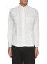 Main View - Click To Enlarge - FDMTL - Boro patchwork reflective triangle gusset shirt