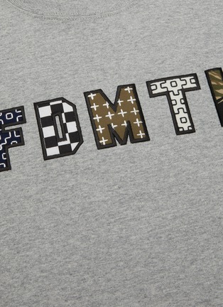  - FDMTL - Sashiko logo embroidered patch T-shirt