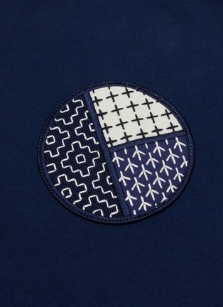  - FDMTL - Sashiko circle patch T-shirt