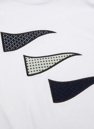  - FDMTL - Sashiko flag long sleeve T-shirt