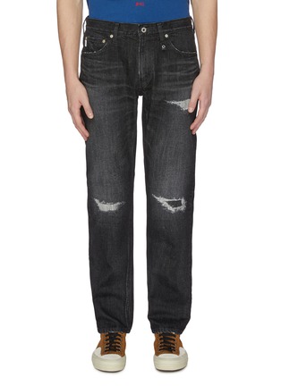 Main View - Click To Enlarge - FDMTL - 'CS70' ripped and repaired jeans