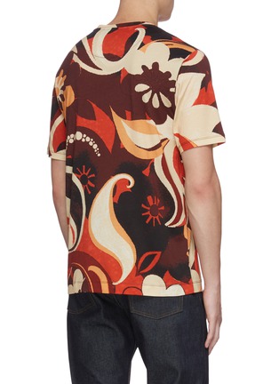 Back View - Click To Enlarge - DRIES VAN NOTEN - Floral print T-shirt