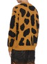 Back View - Click To Enlarge - DRIES VAN NOTEN - Leopard print oversized sweater