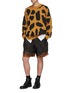 Figure View - Click To Enlarge - DRIES VAN NOTEN - Leopard print oversized sweater